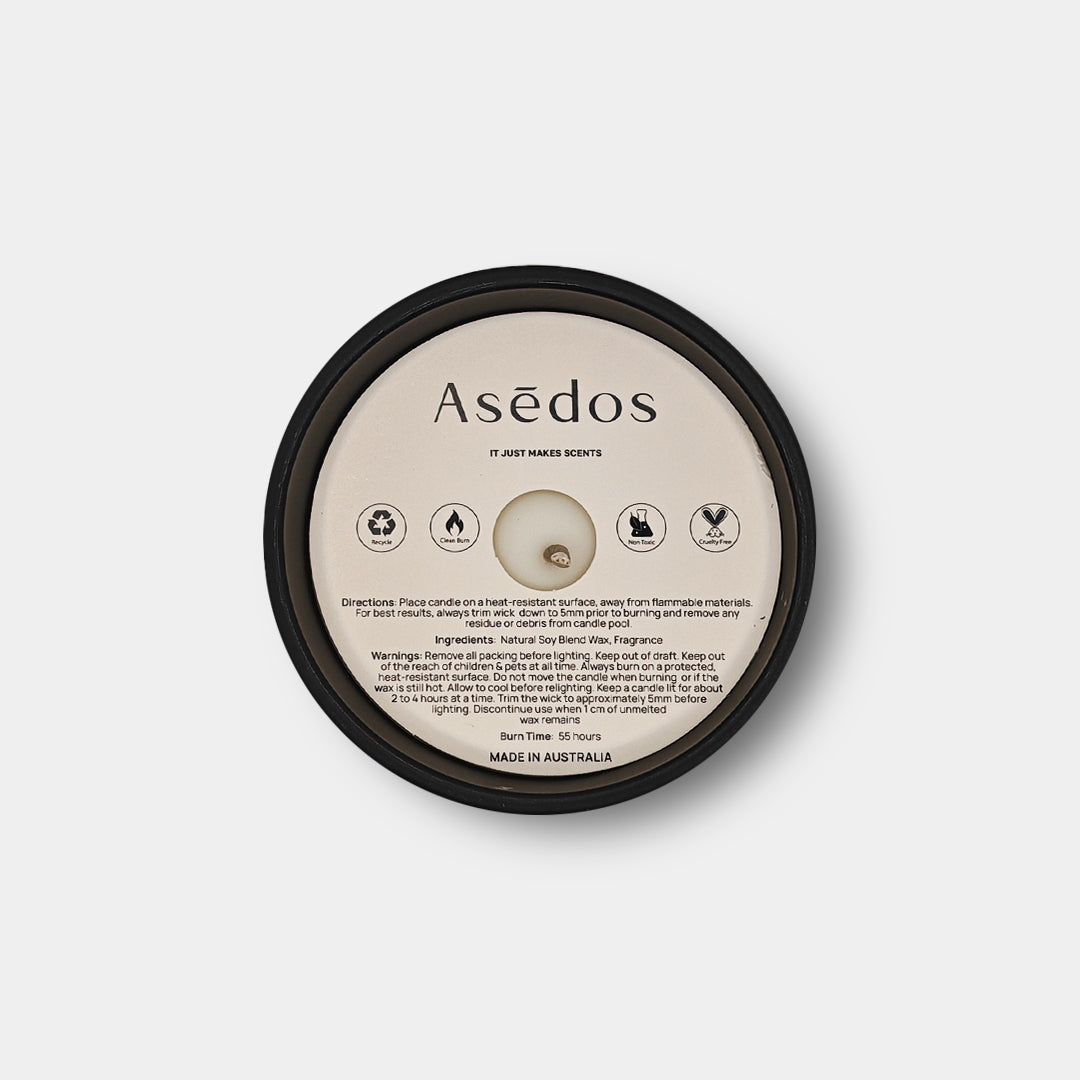 Asēdos COCO SANDALWOOD CANDLE