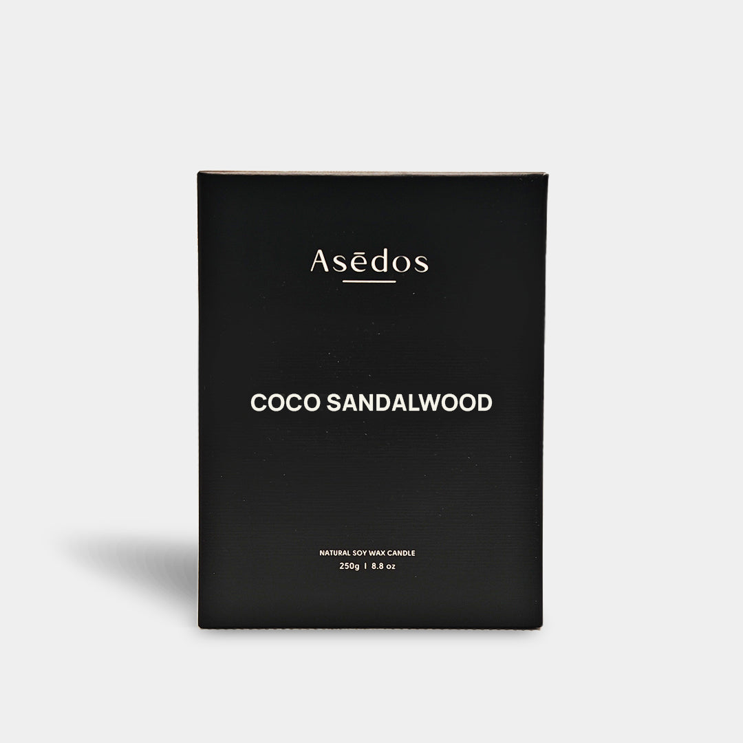 Asēdos COCO SANDALWOOD CANDLE