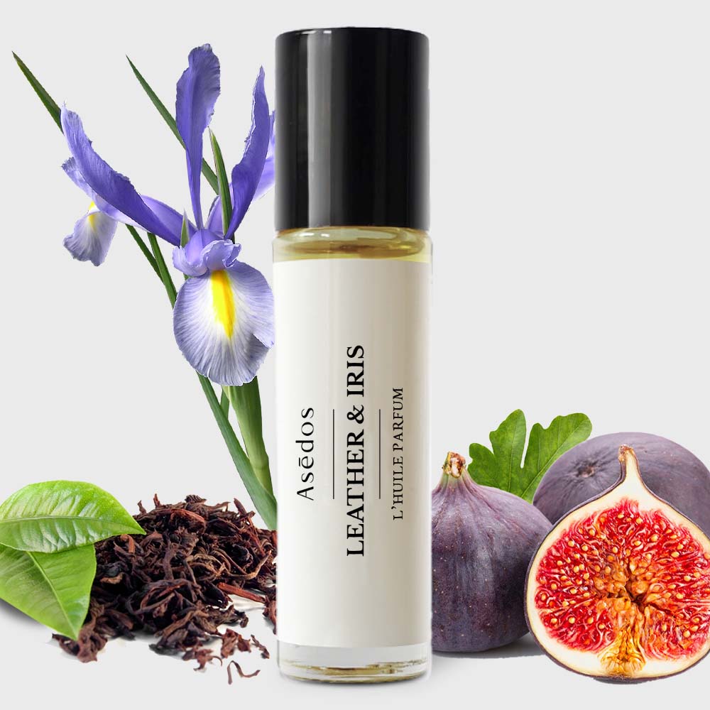 
                  
                    LEATHER & IRIS PERFUME OIL
                  
                