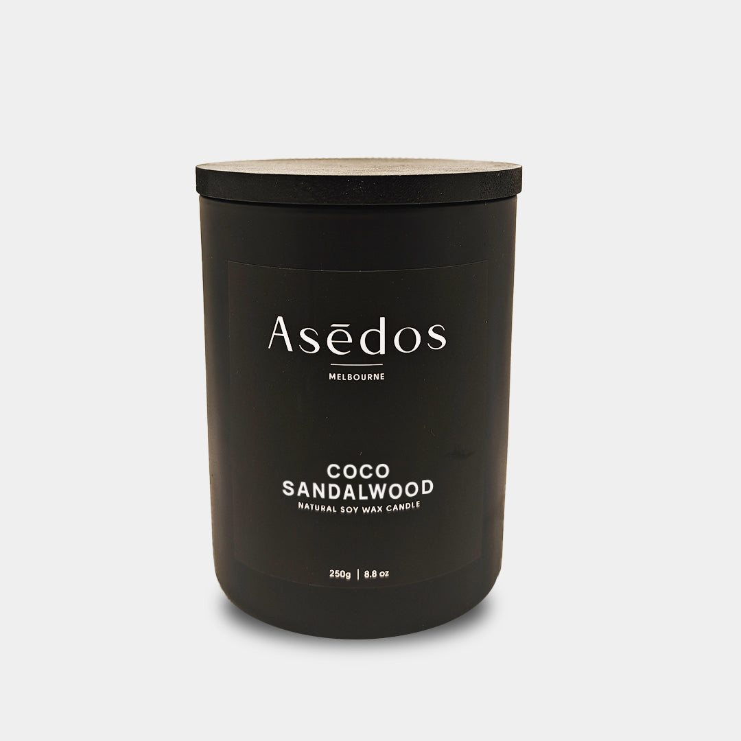 Asēdos COCO SANDALWOOD CANDLE